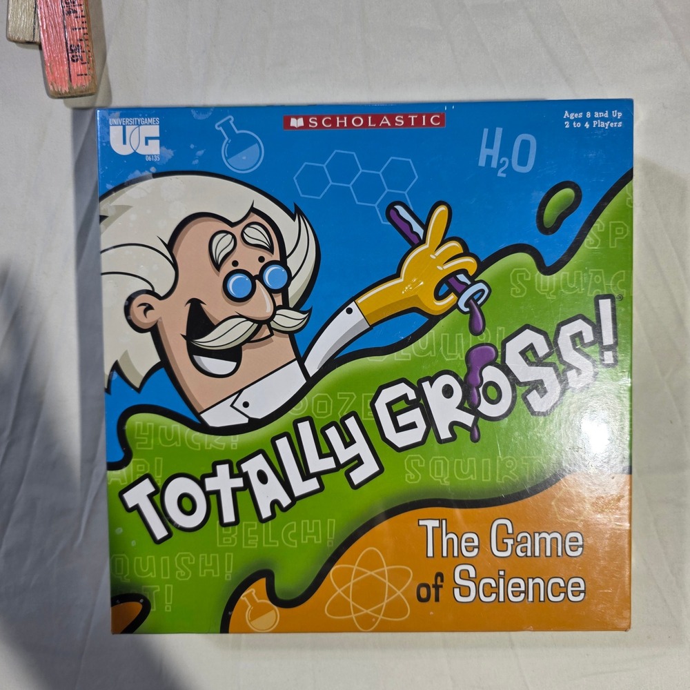 University Games Scholastic Totally Gross The Game of Science Board Game 06135